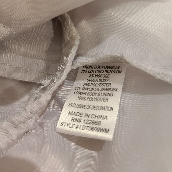 Pink & Violet toddler girl sleeveless formal dress blush pink & grey size 2T - Picture 7 of 9